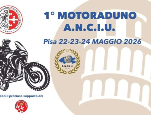 22-24 maggio 2026 Pisa – 1° Motoraduno ANCIU